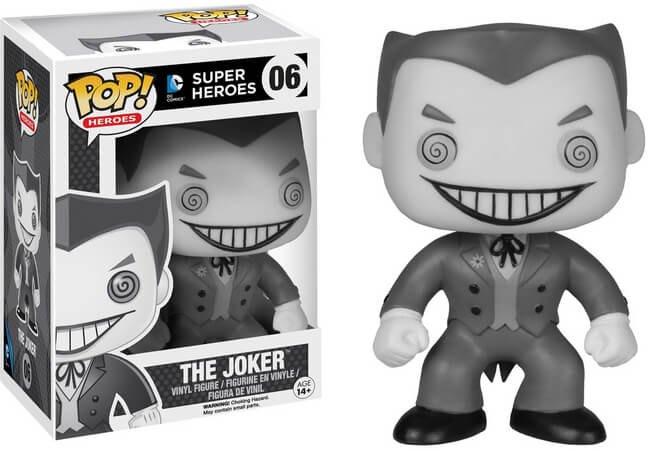 Funko POP! Heroes: Super Heroes - The Joker (Hot Topic Missing Sticker) #06