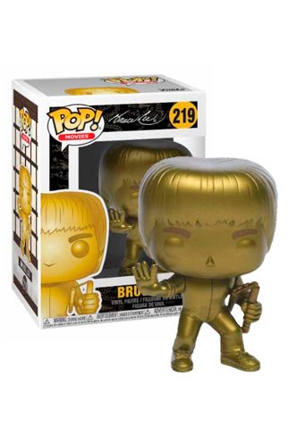 Funko POP! Movies: Bruce Lee - Game of Death Gold (Bait)(Damaged Box) #219