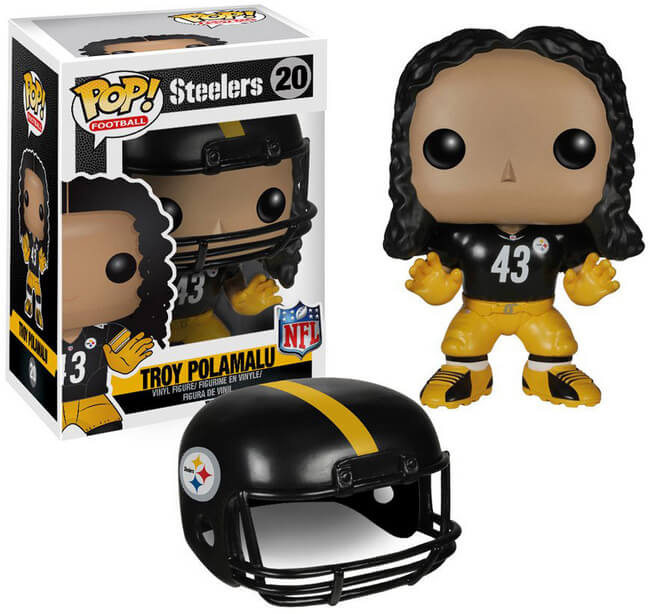 Funko POP! Football: Steelers - Troy Polamalu #20