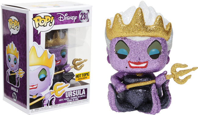 Funko POP! Disney: Ursula (Diamond Collection) (Hot Topic) #231
