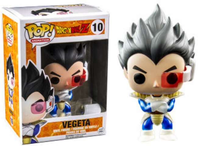 Funko POP! Animation: Dragon Ball Z - Vegeta (Metallic) #10
