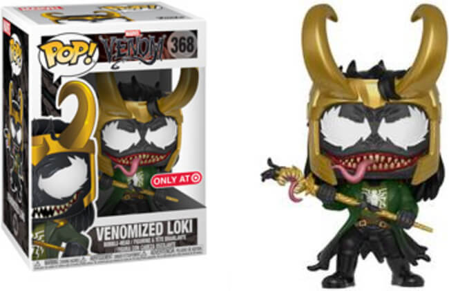 Funko POP! Marvel Venom: Venomized Loki (Target)(Damaged Box) #368