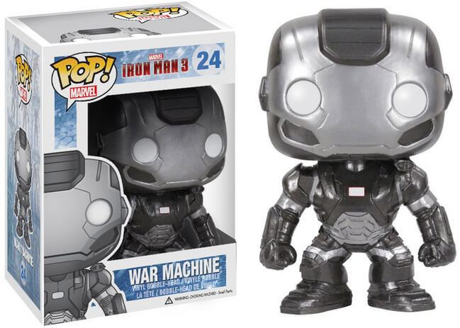 Funko POP! Marvel: Iron Man 3- War Machine #24