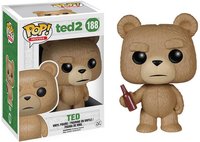 Funko POP! Movies: Ted2 - Ted (Damaged Box) #188